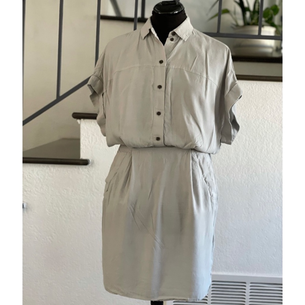 All Saints Button Up Dress